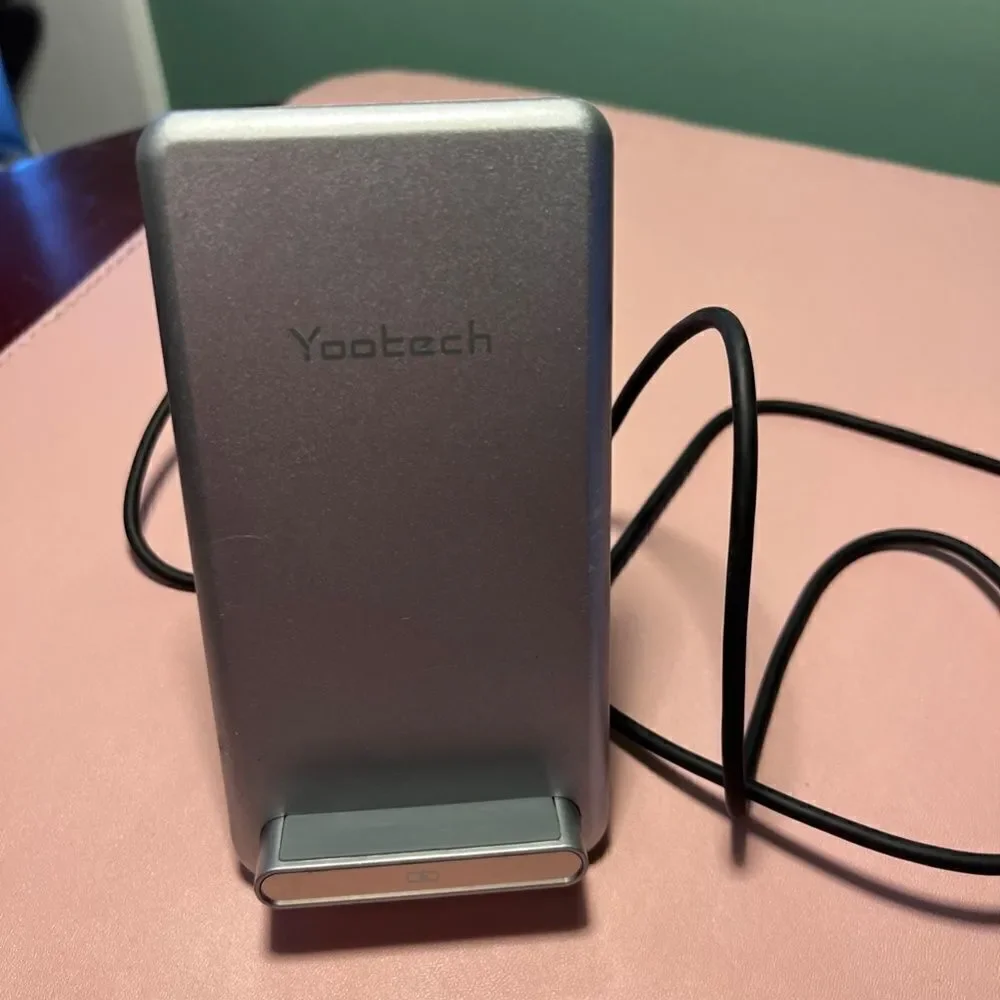Fast Wireless Cell Phone Charger with Cord